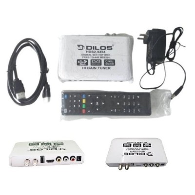 aditya from Uttar Pradesh bought Dilos 5454 Full HD Free-To-Air DVB-S2, MPEG-4 Set-Top Box, Recording, Wifi