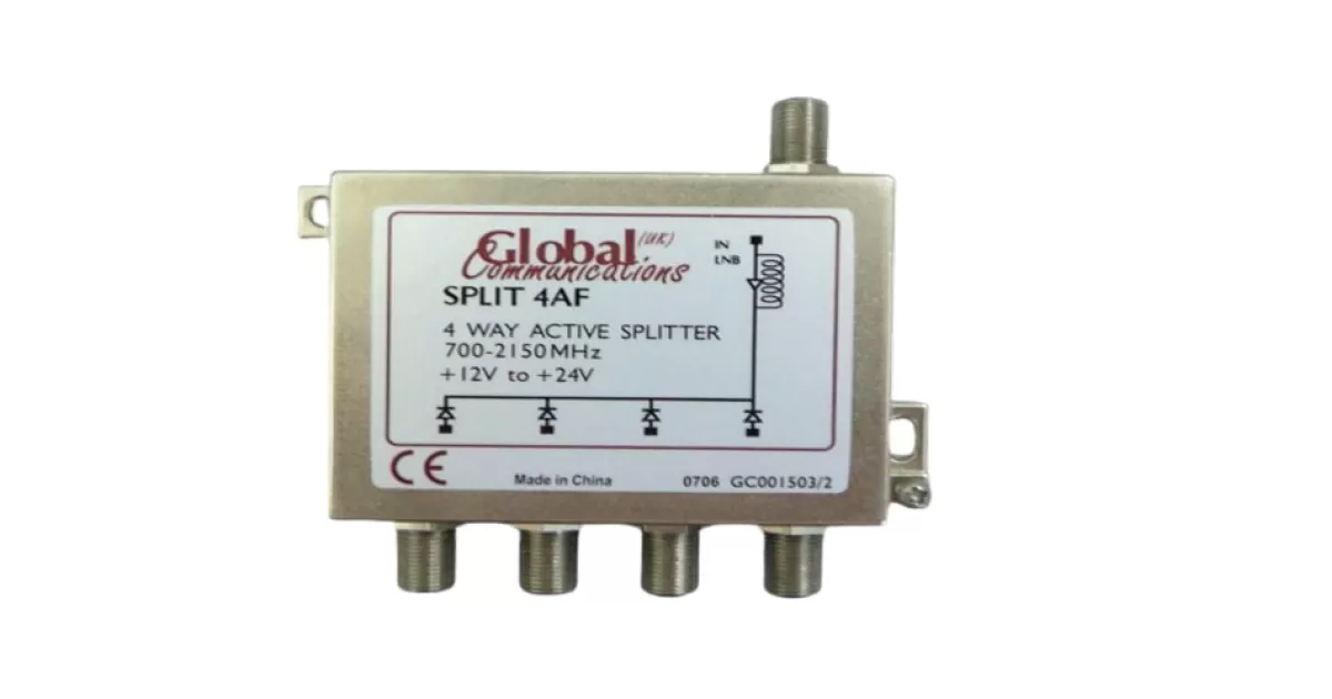Buy Used 4-Way Satellite L-Band Active Splitter