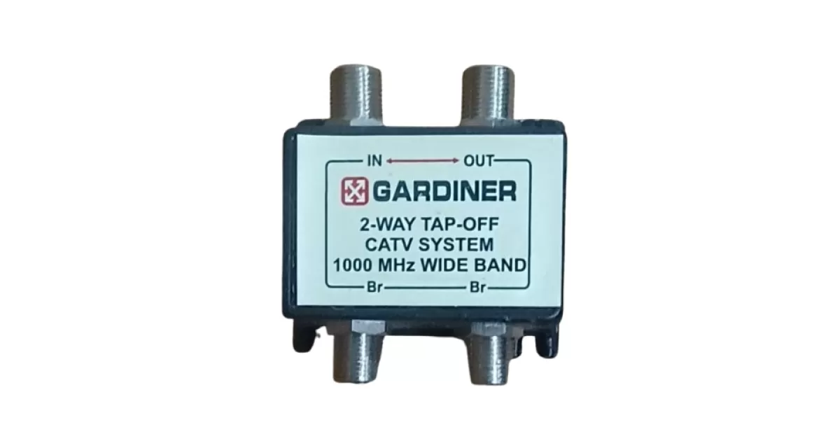 Buy Cash On Delivery Gardiner 2-Way Tap Off 1000 MHz Wide Band Splitter ...