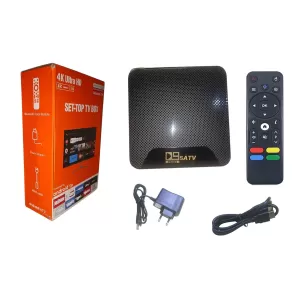 Android TV Box D9 SATV – 4K Ultra HD Smart Streaming Media Player