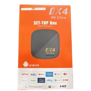 iX4 4K Ultra 4GB/64GB Android TV Box Smart Set-Top Box