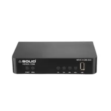 SOLID 7299 HEVC 8-bit H.265 free-to-air MPEG-4 HD Set-top Box with Free Wifi Dongle (Supports FTA Player App) SOLID 7299 HEVC 8-bit H.265 free-to-air MPEG-4 HD Set-top Box with Free Wifi Dongle (Supports FTA Player App)