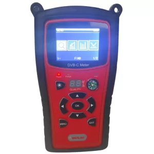 SOLID SF-750PRO Professional DVB-C (BER+MER) dB Meter with AC/DC Power Options