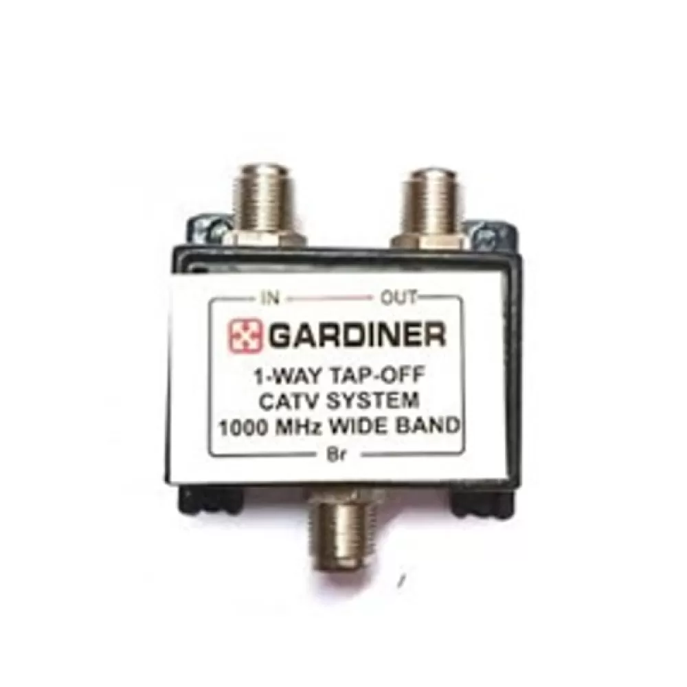 Gardiner 1-Way Tap Off 1000 MHz Wide Band Splitter for Cable TV System