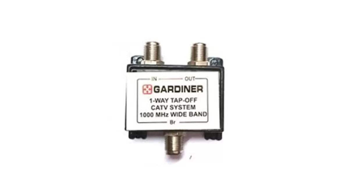 Buy Cash On Delivery Gardiner 1-Way Tap Off 1000 MHz Wide Band Splitter ...