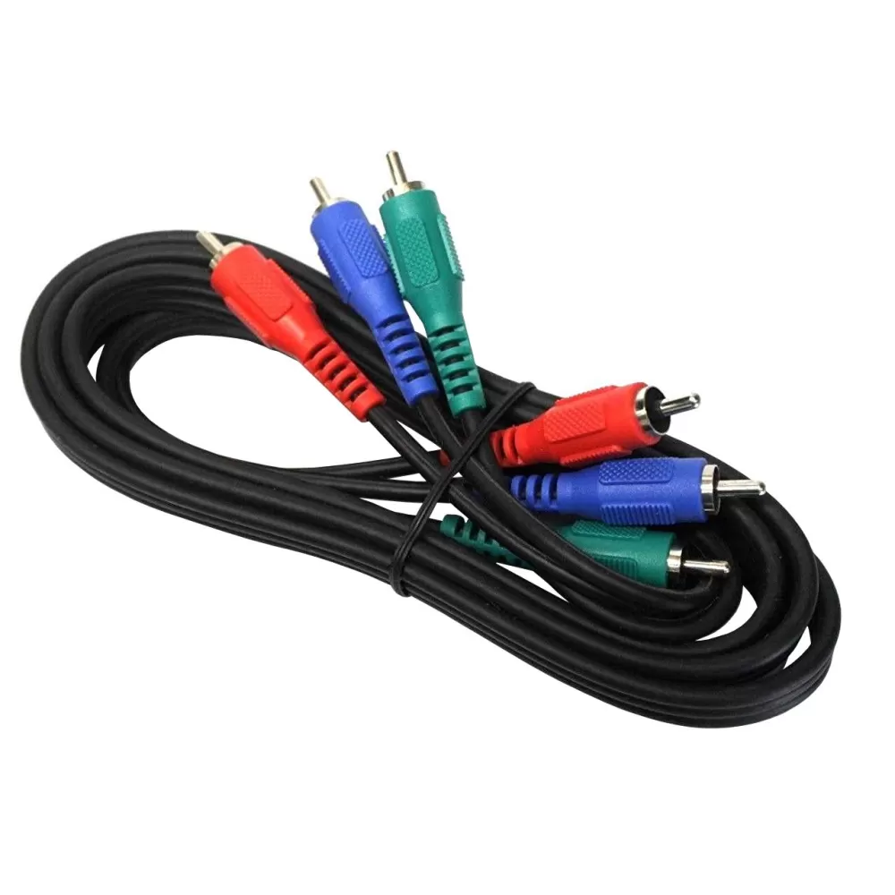 Component RCA Video Cable (RGB) – 1.5 Meter High-Performance AV Cable