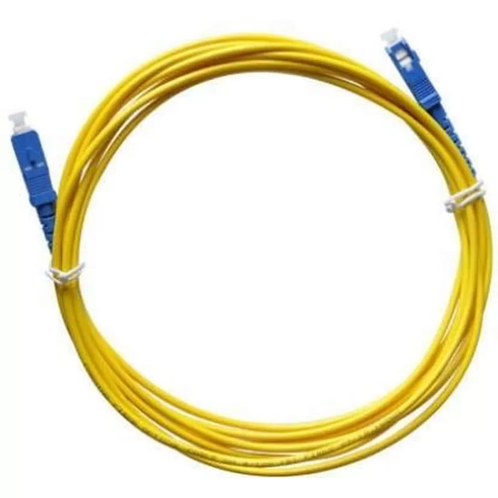 As Fiber Single Mode SM LC/UPC to LC/UPC Optical Fiber Patch Cord - 3 Meters