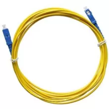 AS Fiber Single Mode SC/UPC to SC/UPC Optical Fiber Patch Cord Cable - 10 Meters