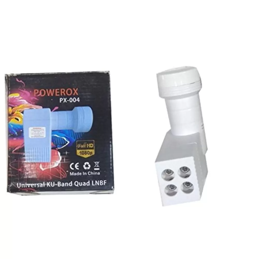 PowerOx Quad Universal Ku-Band lnb Suitable For all Ku band Dish 