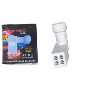 PowerOx Quad Universal Ku-Band lnb Suitable For all Ku band Dish 