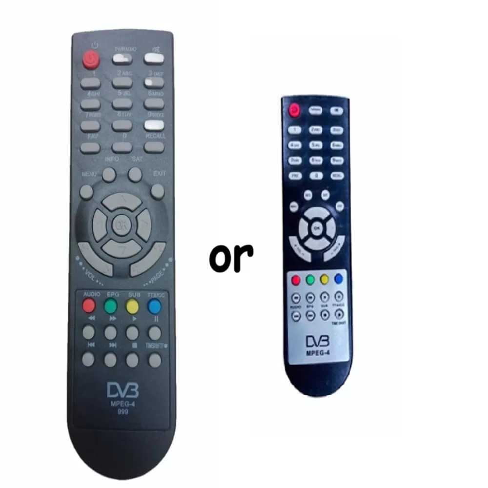 Sunstar / Pagariya / Wezone Set-Top Box Remote Control