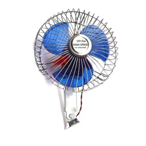 12V DC High-Speed Cooling Fan – Dual Power Compatible (Battery/Adapter)