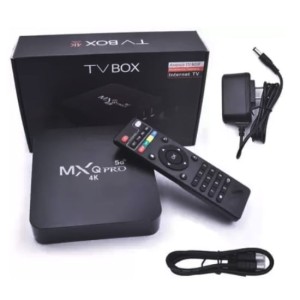 MXQPro 5G 4K Ultra HD 4GB /32GB Android 13 Smart TV Box OTT Streaming Player