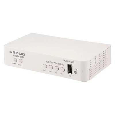 Kushal from Rajasthan bought SOLID 6309 Free-to-Air, H.265, MPEG-4, HD Set-Top Box, Suitable for DD Free dish