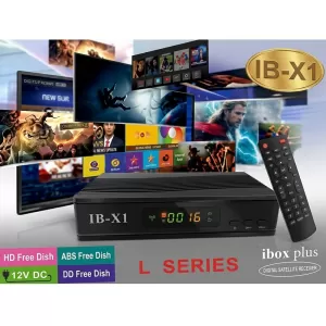 IB-X1 High Quality FTA MPEG-2 Digital FREE DTH STB with FREE LNB