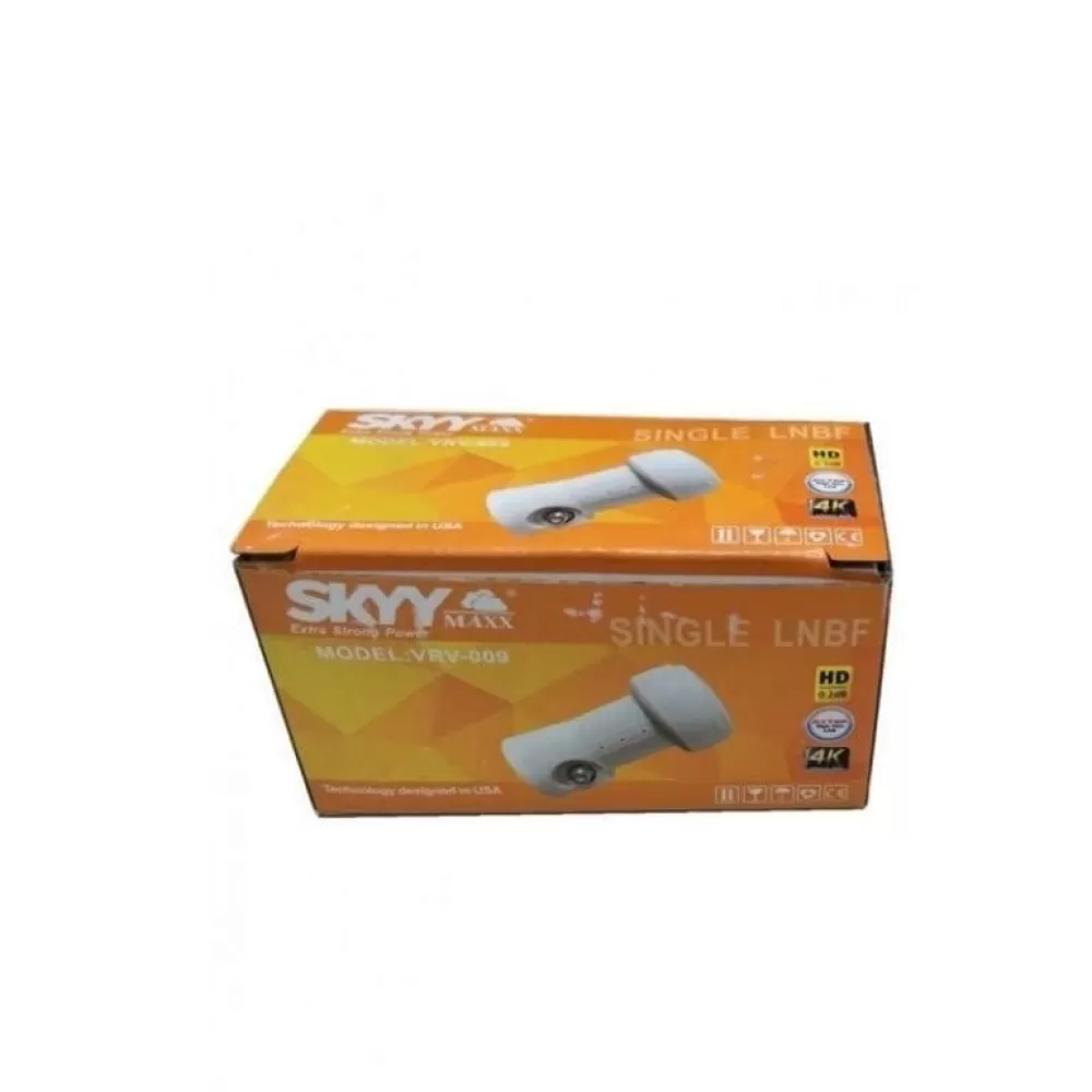 SKYY VRV009 Universal Single DTH 3D/HD/4K LNB