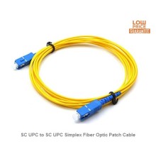 10m (32ft) SC UPC to SC UPC Simplex Fiber Optic Patch Cable