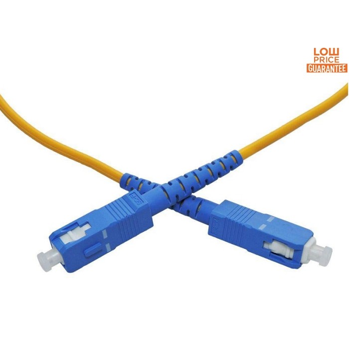 Buy 20m (65ft) SC UPC to SC UPC Simplex Fiber Optic Patch Cable