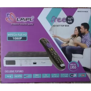 z LRIPL LR55 MPEG-4 Full HD 1080P Free To Air Set Top Box