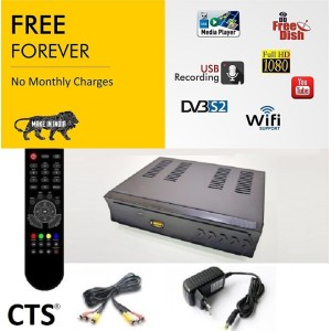 CTS MPEG-4 HD DVB-S2 Free-To-Air Digital Set-Top-Box with FREE DTH LNB CTS MPEG-4 HD DVB-S2 Free-To-Air Digital Set-Top-Box with FREE DTH LNB