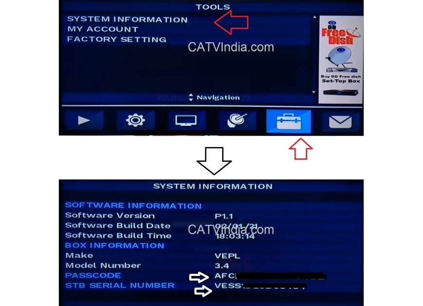 How to activate DD Freedish iCAS Set-Top Box?