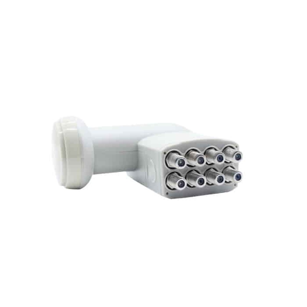 8 Set-Top Box in Single Dish Antenna LNB for all DTH